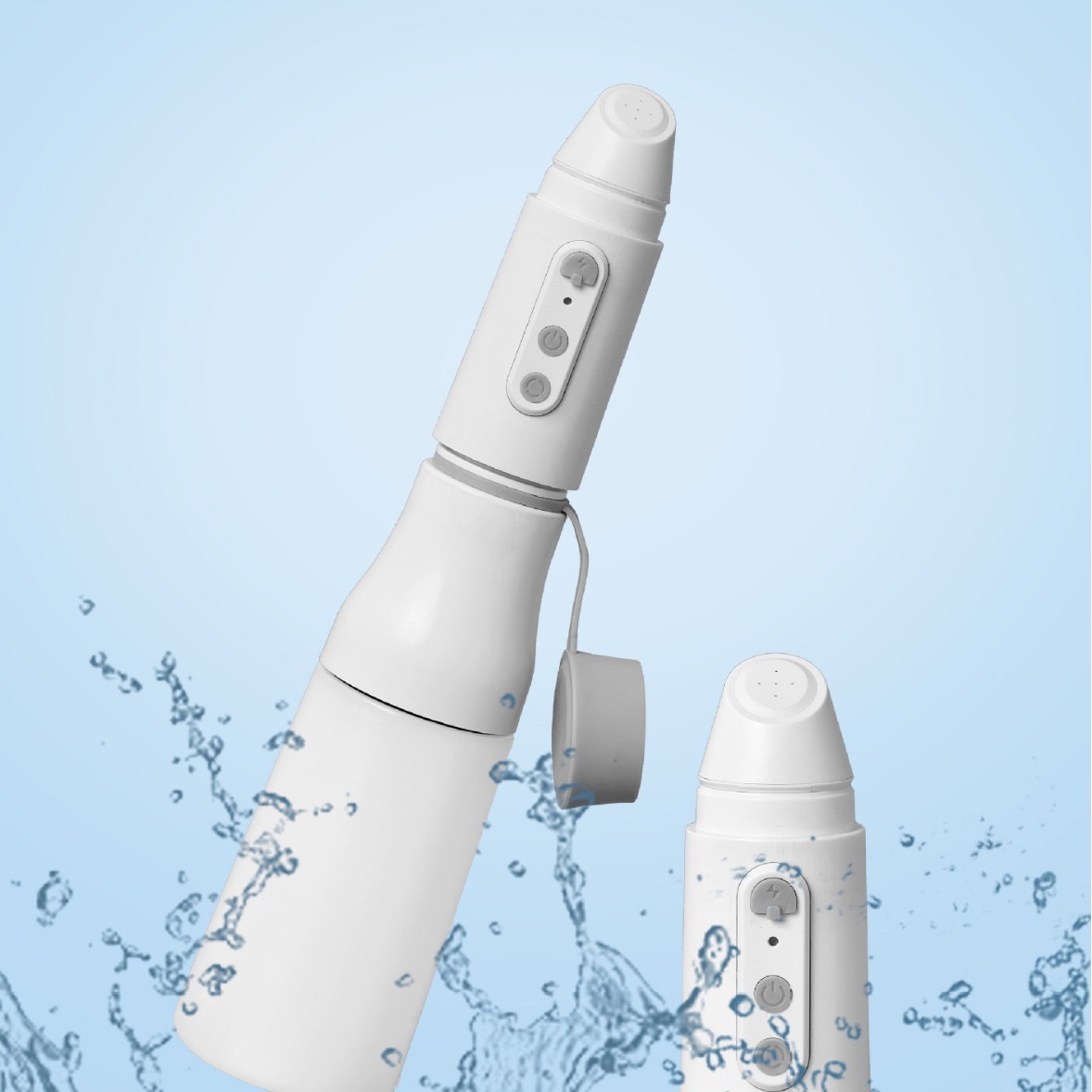 Electric portable bidet